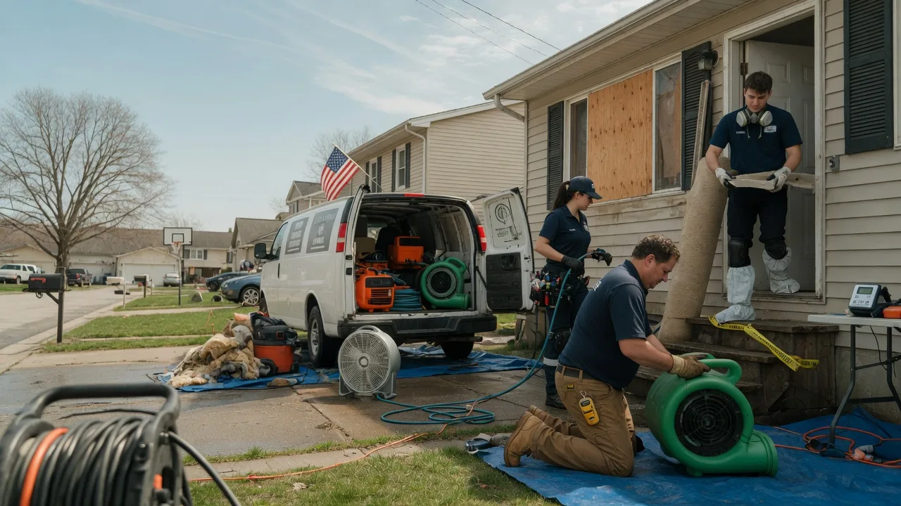 Water Damage Restoration in Ponder, TX near me